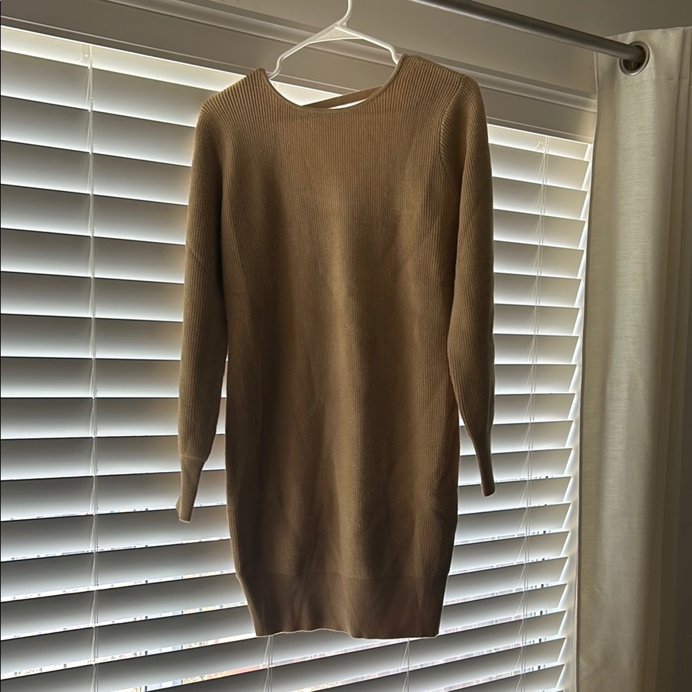 Tan Knit Sweater